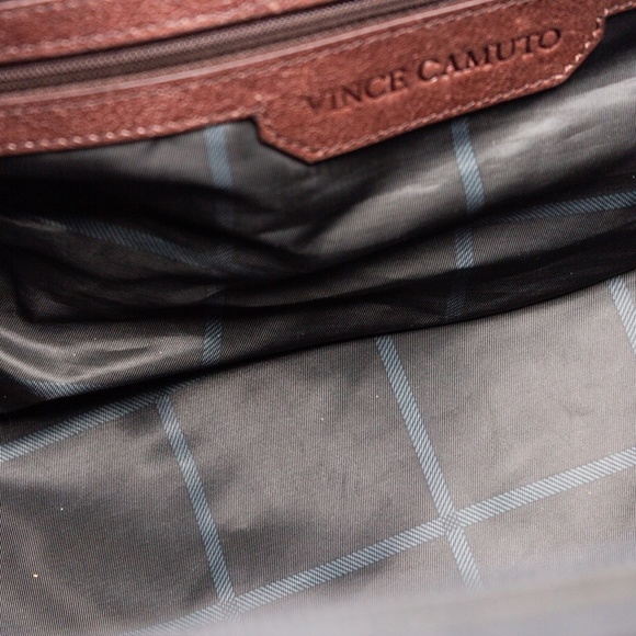 Designer Leather Duffle Bag | Nylon And Genuine Leather | Midsize Weekender - Picture 5 of 12